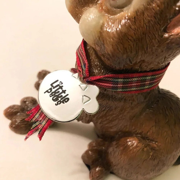 Little Paws Oswald Bunny Rabbit Whimsical  Resin Figurine Arora - Picture 4 of 15